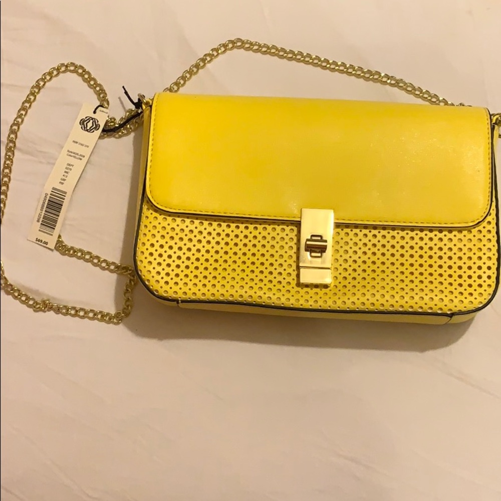 Yellow Kate laundry bag